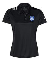 Adidas Women's 3-Stripes Shoulder Polo